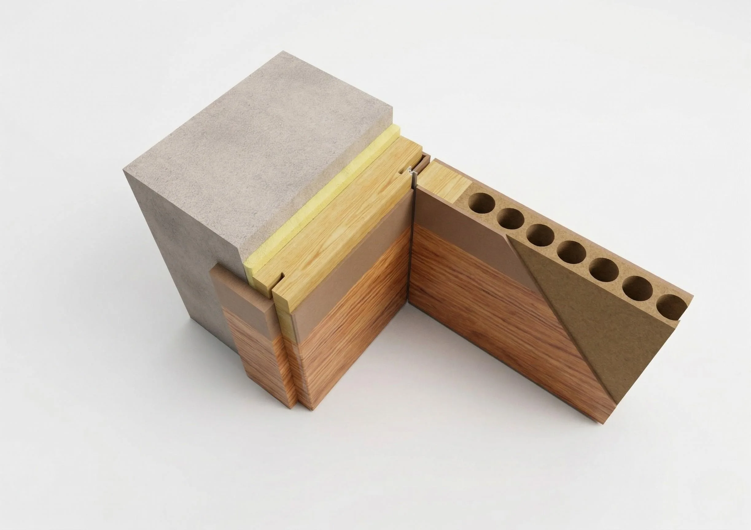 ISPUNOM OD PERFORIRANE IVERICE